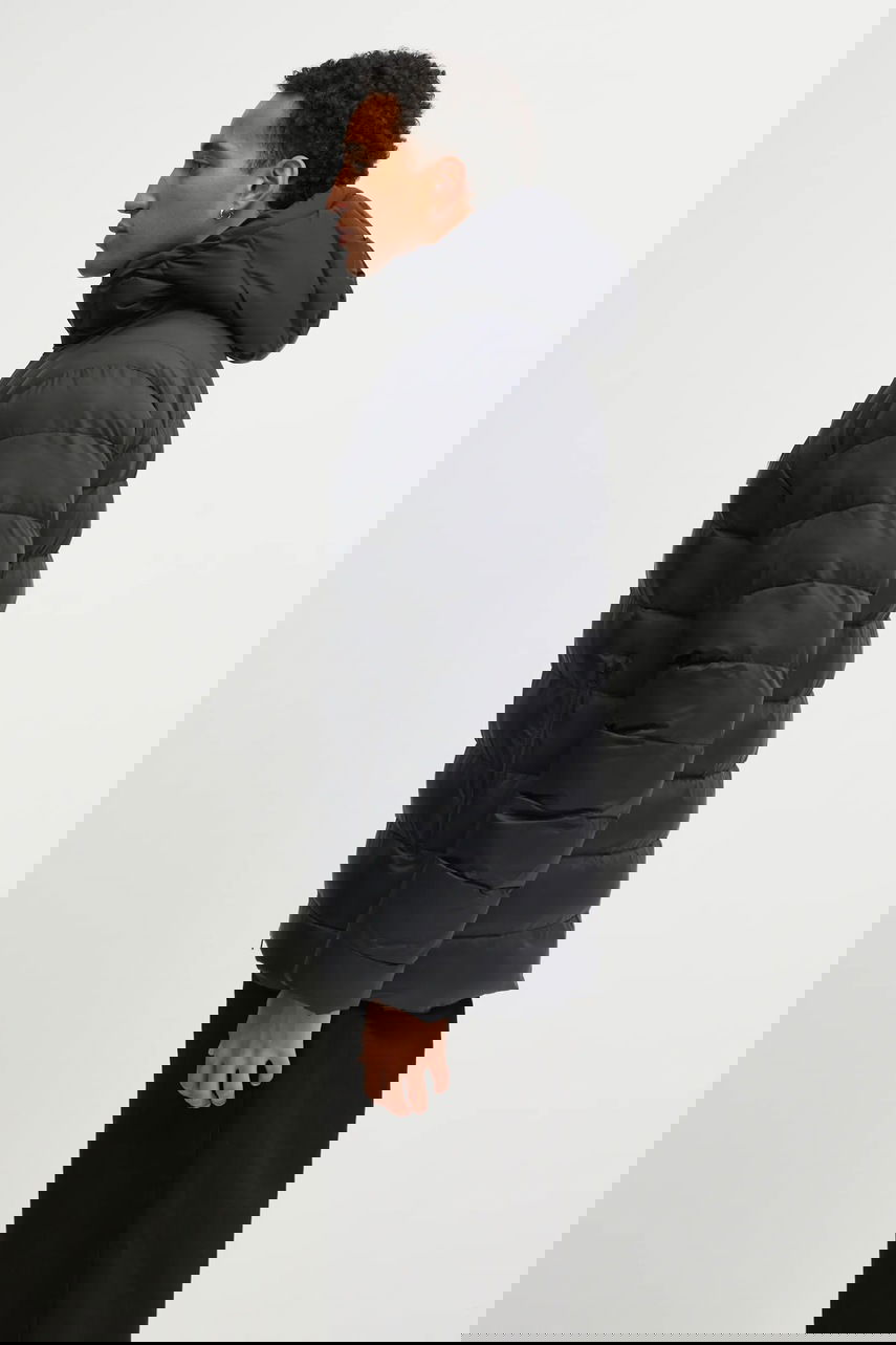 Пухо яке FJÄLLRÄVEN Expedition Hooded Puffer Jacket Черно | F12500152, 1