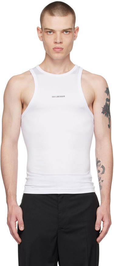 Потник Han Kjøbenhavn Designer Bonded Tank Top Бяло | M-132840, 0