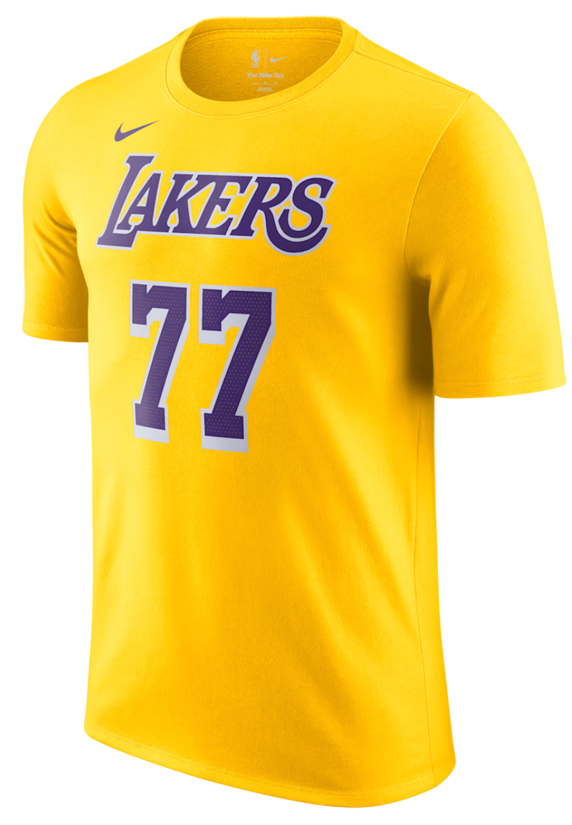 Тениска Nike Los Angeles Lakers NBA Essential T-Shirt Жълто | dr6380-733