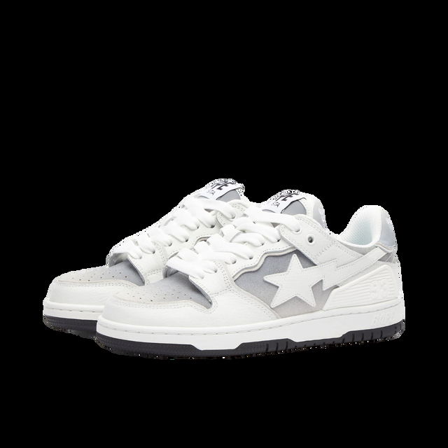 A Bathing Ape Women's Bape Sk8 Sta #4 Sneakers in White,  | END. Clothing