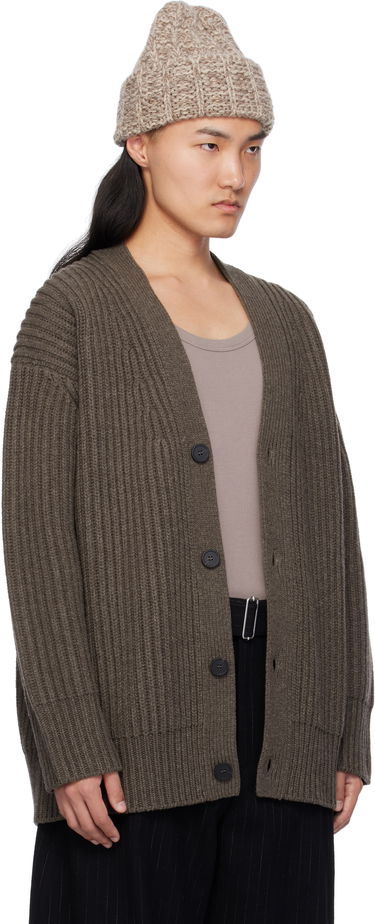 Пуловер Studio Nicholson Studio Nicholson Pomona Knit Cardigan Кафяво | POMONA SN - 762, 1