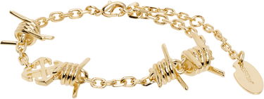 Гривна Off-White Off-White Barbed Wire Chain Bracelet Металик | OWOA12PS25MET0017600, 0