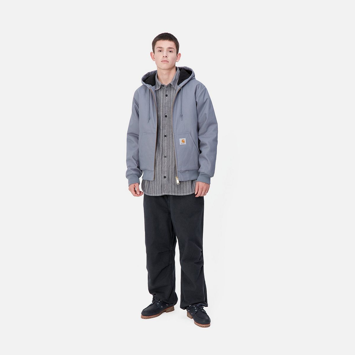 Карго панталони Carhartt WIP Stone Dyed Black Pants Черно | I033762_9, 1