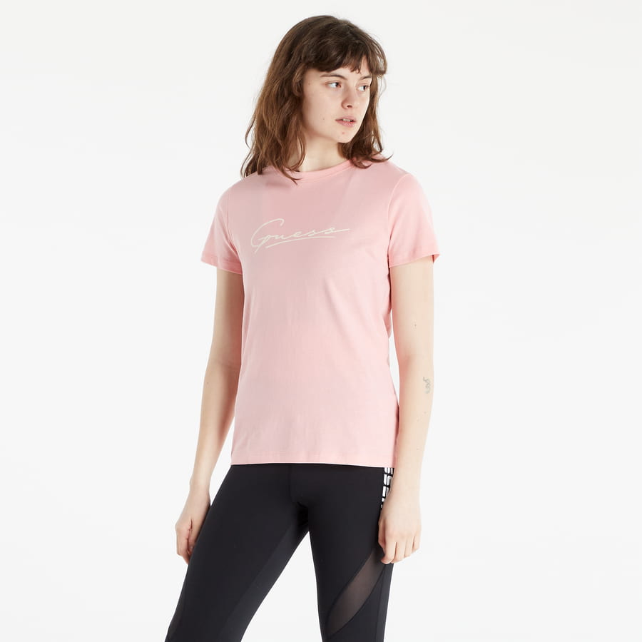 Тениска GUESS Camiseta Anne Tee Розово | V2RI11I3Z11, 0