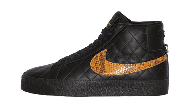 Кецове и обувки Nike SB Supreme x Zoom Blazer Mid QS SB "Black Snakeskin" Черно | DV5078-001, 0