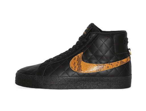 Скеитбординг Nike SB Supreme x Zoom Blazer Mid QS SB "Black Snakeskin" Черно | DV5078-001