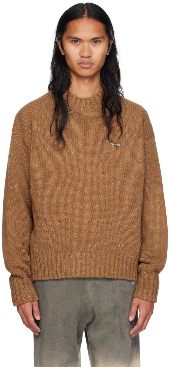 Пуловер We11done We11done Chunky Knit Sweater Кафяво | WD-KT2-24-626-U-BR, 0