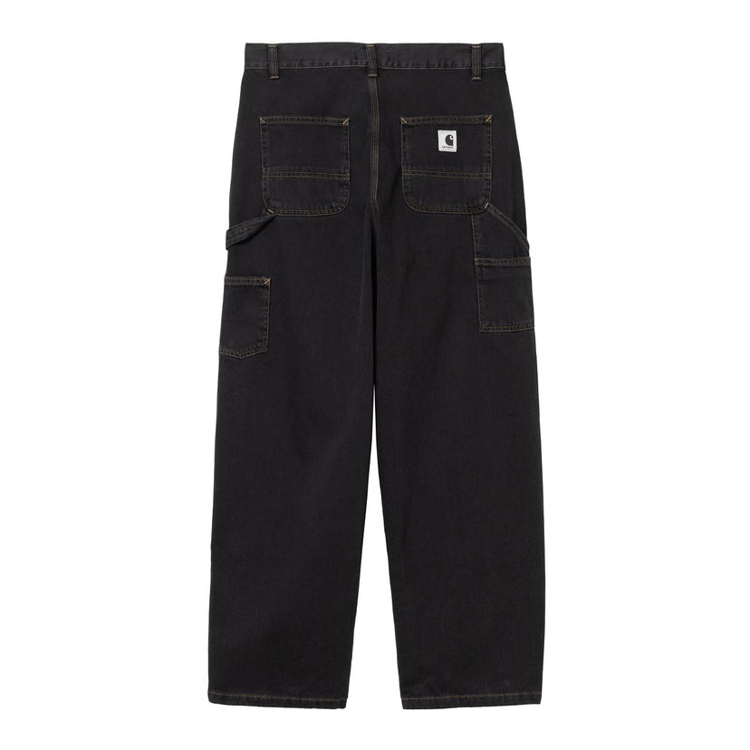 Карго панталони Carhartt WIP Double Knee Stone Washed Pants Черно | I034229_9