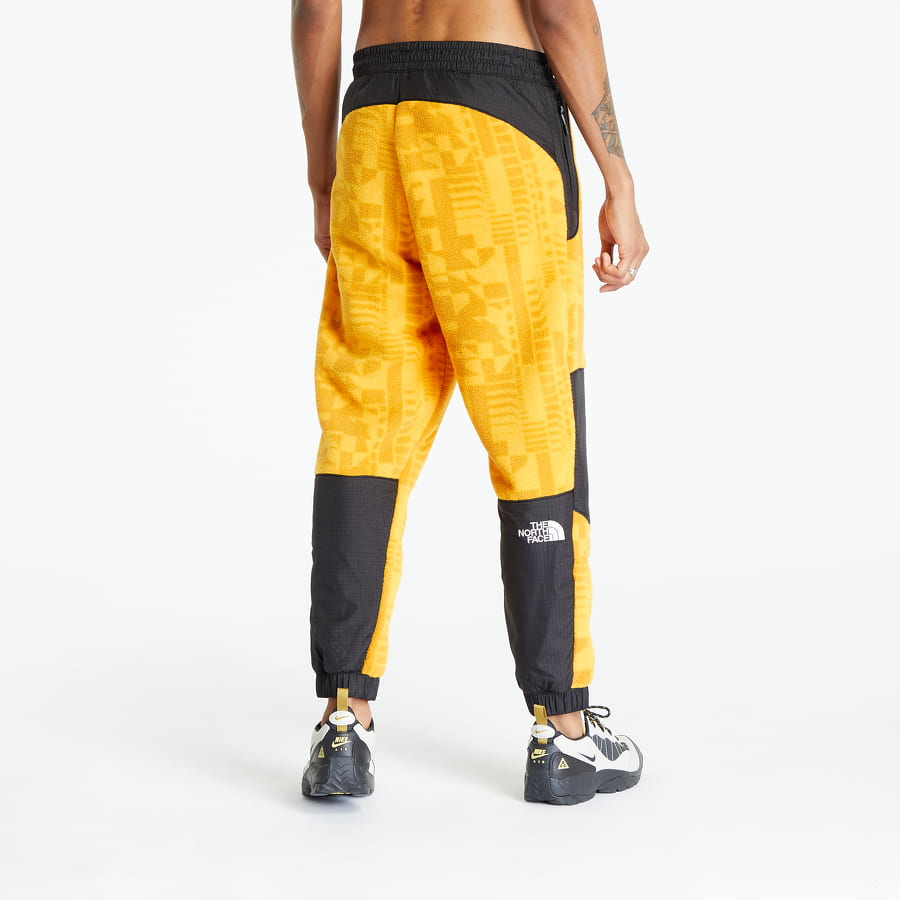 Панталони The North Face Fleeski Y2K Pant Summit Gold Irregular Geometry Print Жълто | NF0A852KOQW1, 1