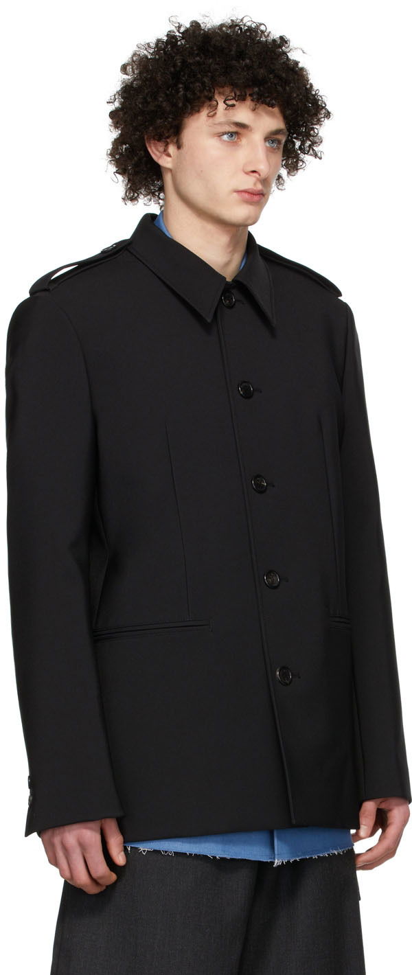 Риза We11done We11done Regular Collar Jacket Черно | WD-JK1-22-084-M-BK, 1