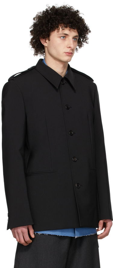 Риза We11done We11done Regular Collar Jacket Черно | WD-JK1-22-084-M-BK, 1