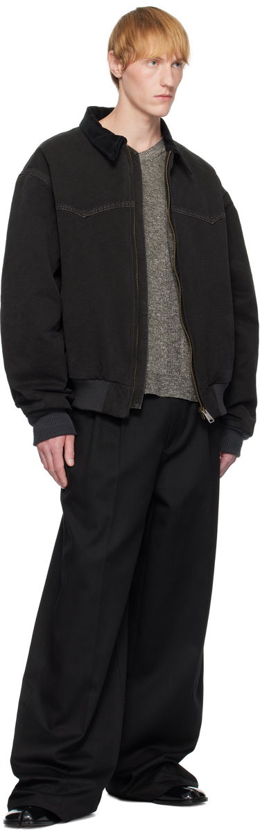 Яке Maison Margiela Maison Margiela Yoke Caban Bomber Jacket Черно | S50AM0640 M35255, 3