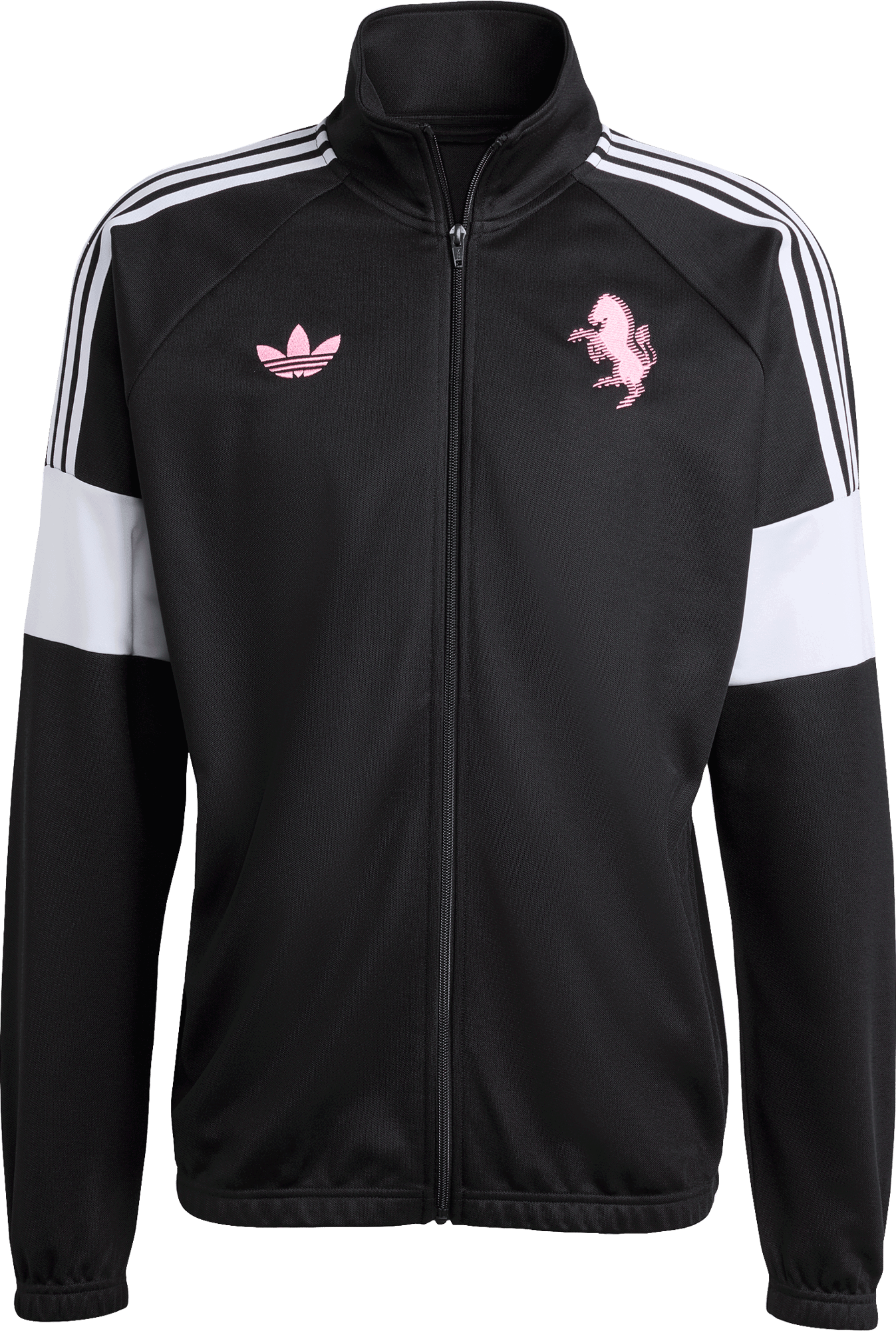 Суитчър adidas Originals FC Juventus Turin Lfstlr Track Sweatshirt Черно | kc7799, 0