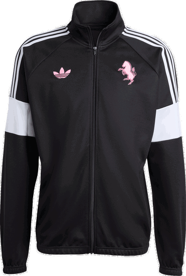 Суитчър adidas Originals FC Juventus Turin Lfstlr Track Sweatshirt Черно | kc7799, 0