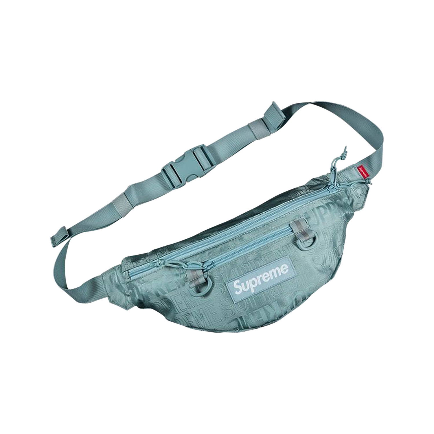 Чанта за кръста Supreme Waist Bag Тюркоазено | SS19B8 ICE, 1