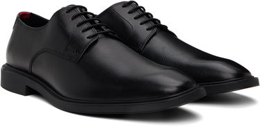 Кецове и обувки BOSS Hugo Grained Derbys Черно | 50536212, 3