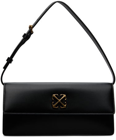 Чанта през рамо Off-White Black Jitney 1.0 Shoulder Bag Черно | OWNN172C99LEA0011000, 0