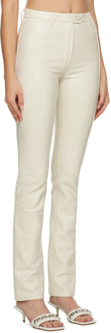 Панталони Courrèges Courrèges Slim-Fit Trousers Бяло | 322CPA071VY0003, 1