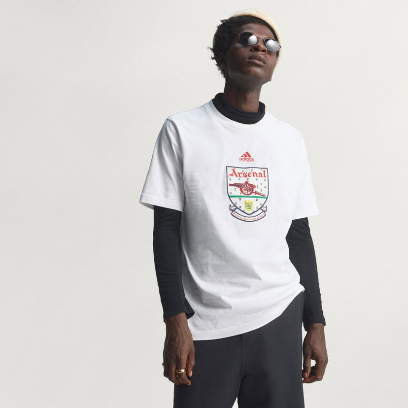 Тениска adidas Performance Arsenal 92-94 T-Shirt Бяло | JY8905