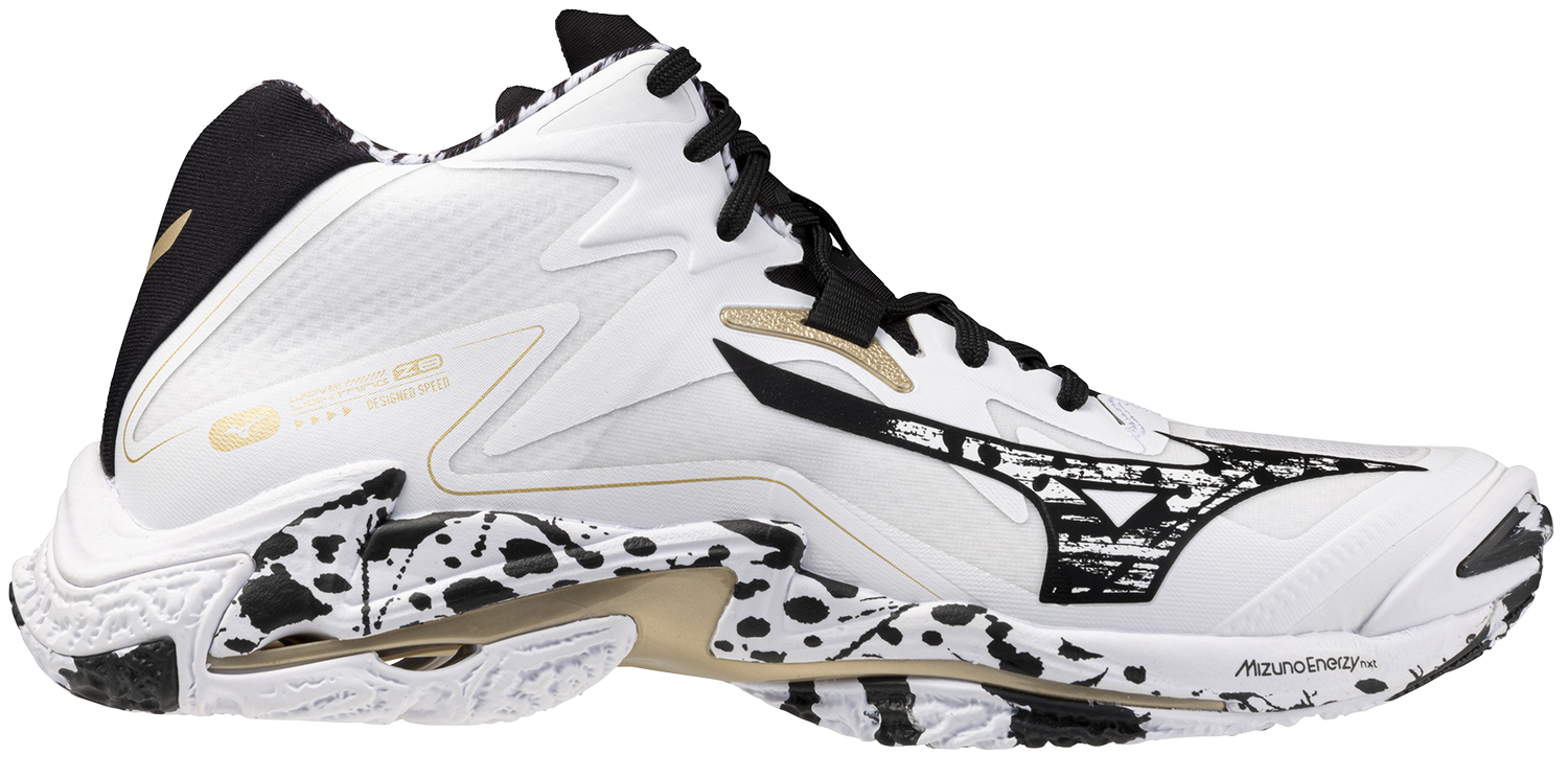 Кецове и обувки Mizuno Wave Lightning Z8 Mid Бяло | v1ga2405-41, 0