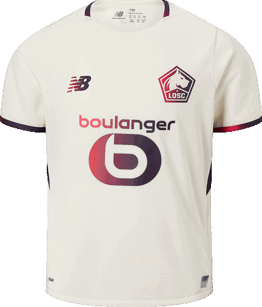 Фланелка New Balance LOSC Lille Away Jersey 2025/26 Бяло | jt230455-awy, 0