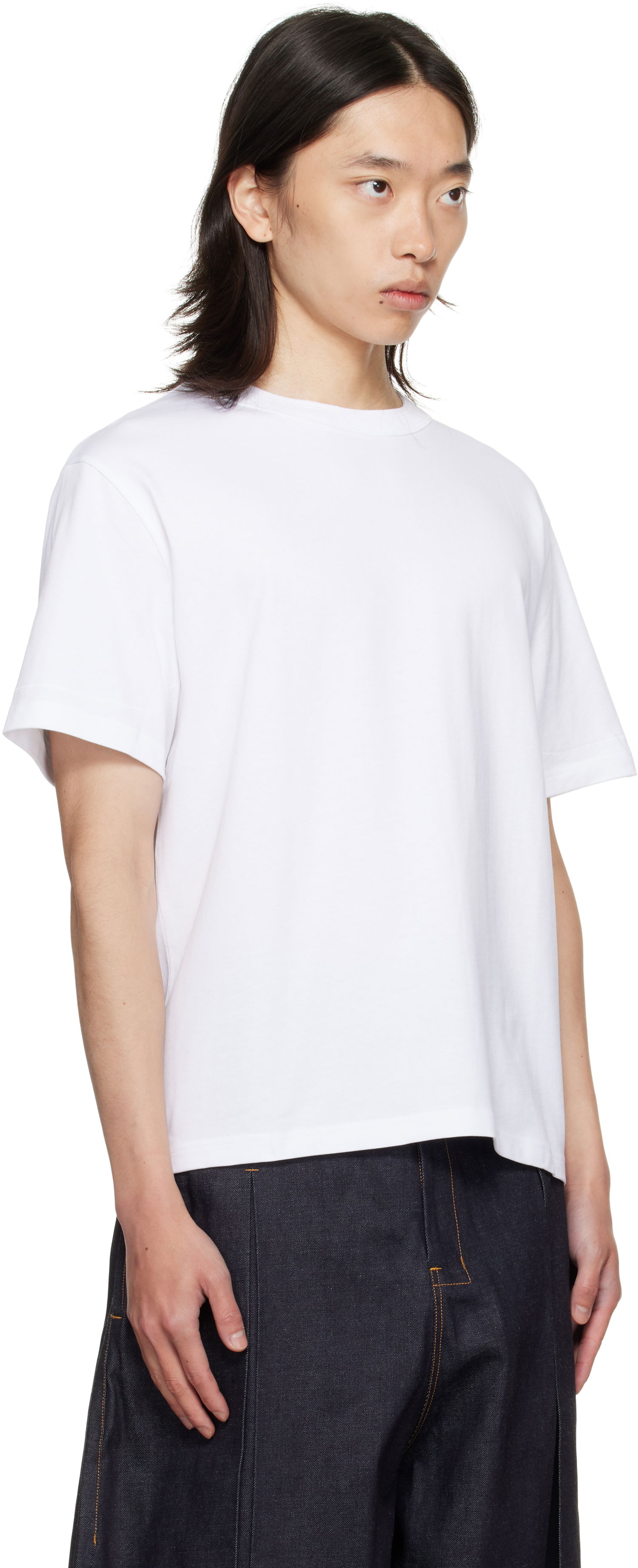 Тениска sage NATION SAGE NATION Short Sleeve Lock T-Shirt Бяло | S043 SS LOCK TEE 100% COTTON W, 1