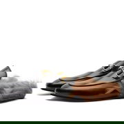 Men's Princetown Fur Lined Mule Black