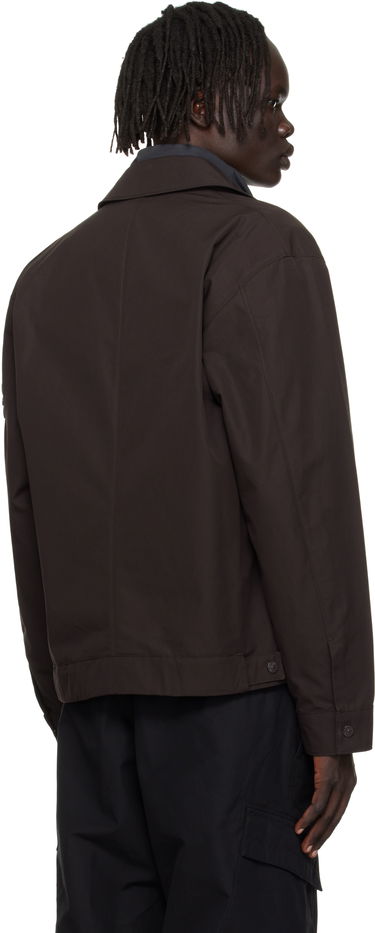 Яке Stone Island Stone Island Weatherproof Canvas Overshirt Кафяво | K2S15 1200018 S00F1, 2