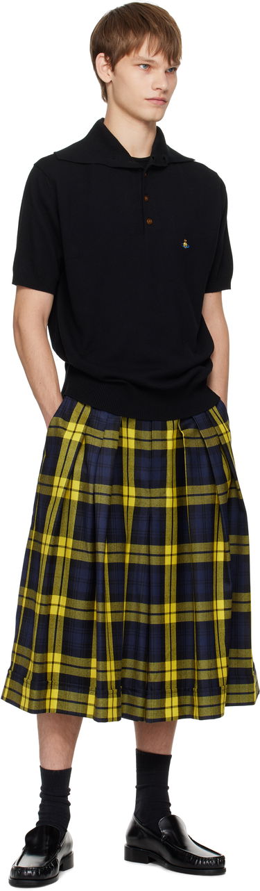 Поло тениска Vivienne Westwood Vivienne Westwood Alex Knit Polo Черно | 2701001P-Y001V-, 3
