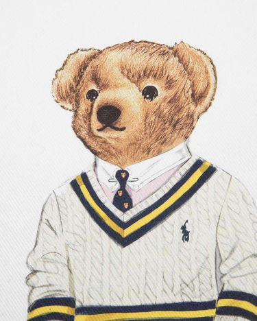 Домашен декор Polo by Ralph Lauren 50CMx50CM Bear Pillow Case Бяло | 10277030, 1
