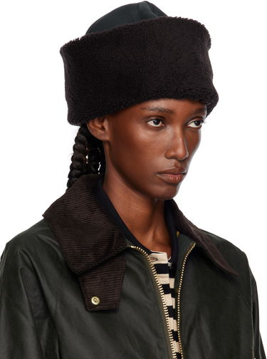 Шапка OUR LEGACY Our Legacy Blizzard Faux-Fur Trapper Hat Черно | A4258BD, 3