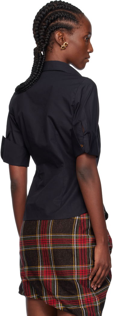 Риза Vivienne Westwood Vivienne Westwood Short Sleeve Violin Shirt Черно | 15010066-W009Q-, 2