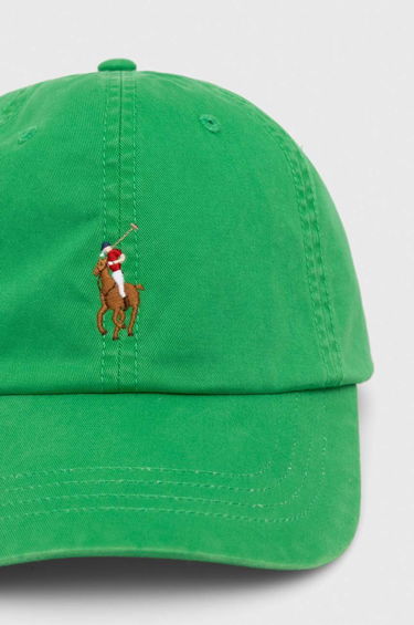 Шапка Polo by Ralph Lauren Kšiltovka Polo Ralph Lauren tyrkysová barva, s potiskem Тюркоазено | 710834737, 1
