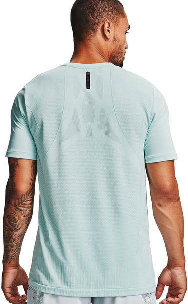 Тениска Under Armour T-Shirt Rush Seamless Fitted Short Sleeve Тюркоазено | 1351448-477, 1