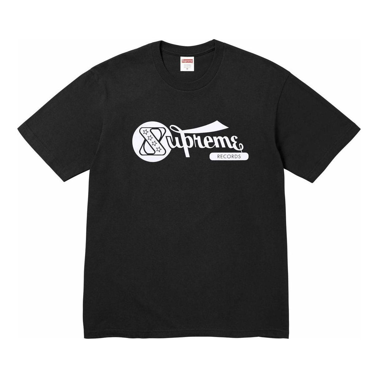 Тениска Supreme Records Logo Print T-Shirt Черно | SUP-SS24-157, 0