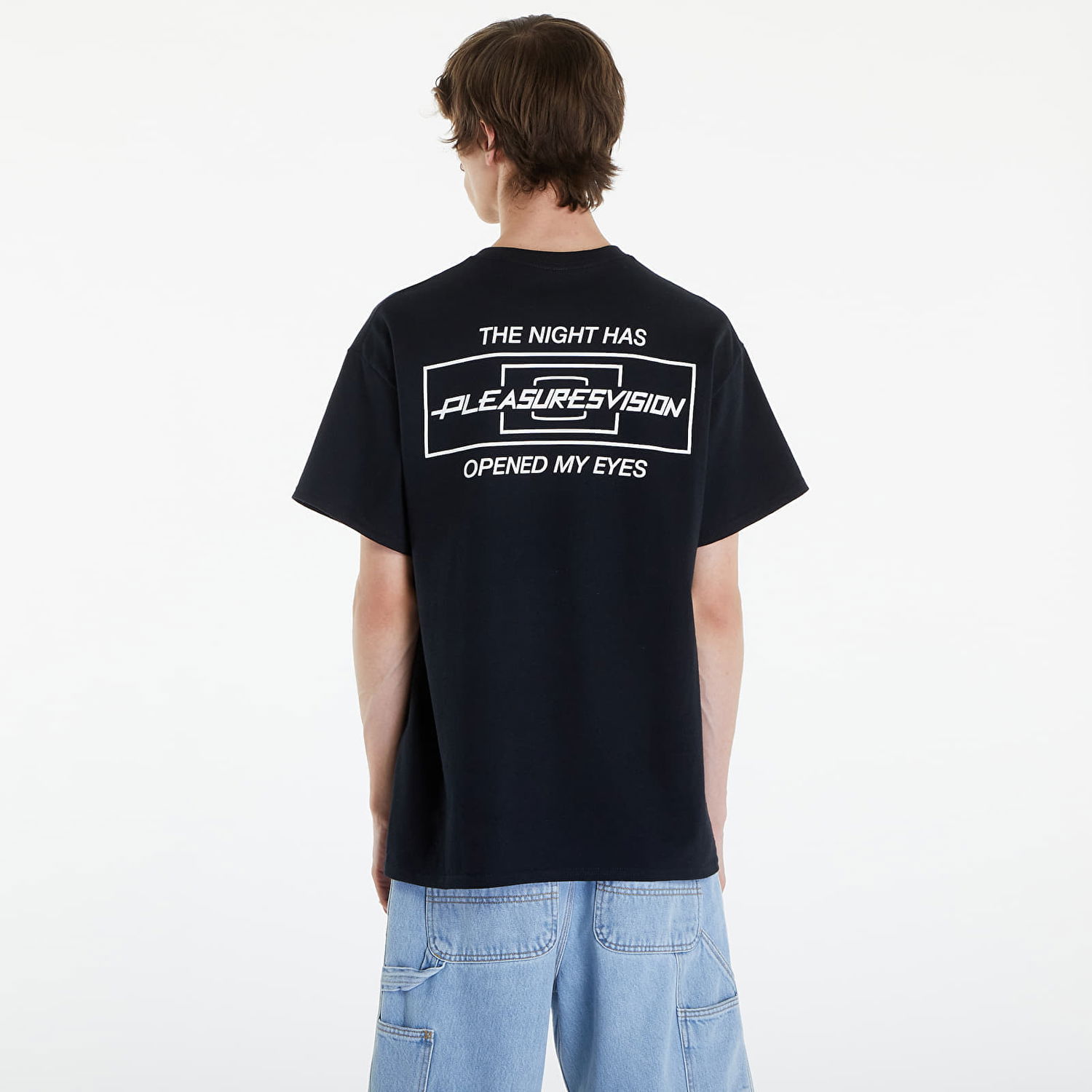 Тениска Pleasures Vision Pocket T-Shirt Black Черно | P24SU056 BLACK, 1