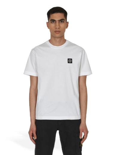 Тениска Stone Island T-Shirt Бяло | 771524113 V0001