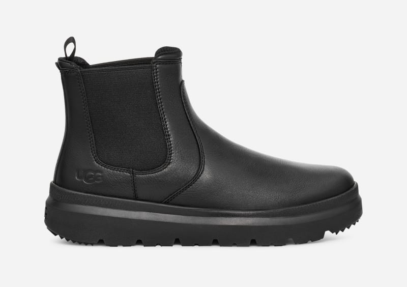 Кецове и обувки UGG Leather Chelsea Boot Червено | 1151790-BLK, 0
