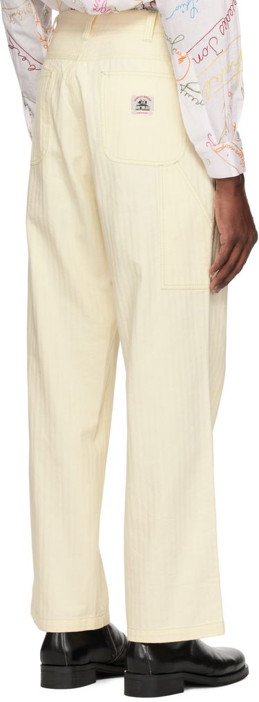 Дънки Bode Bode Greenskeeper Knolly Brook Trousers Жълто | MRS25BT004, 2