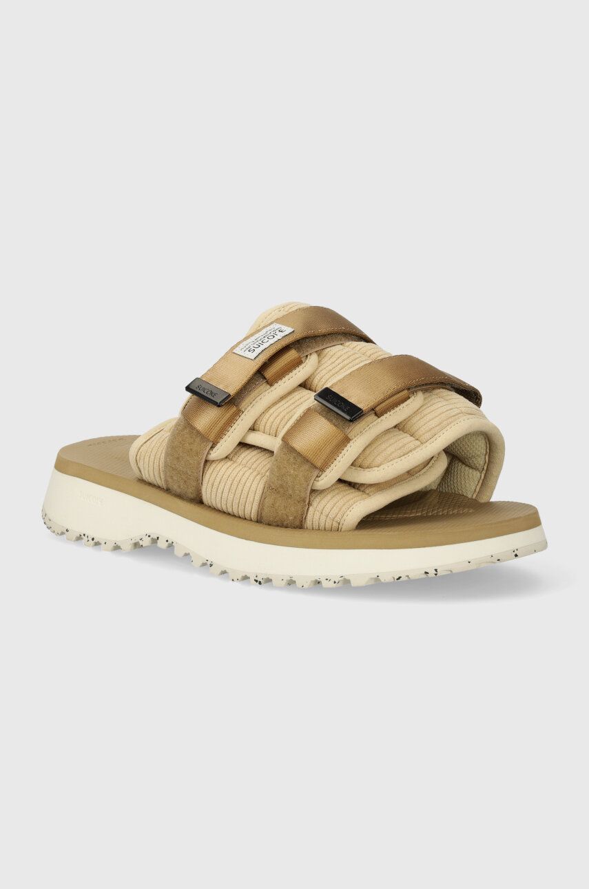 Кецове и обувки SUICOKE MOTO-SHELLab Slides Бежово | MOTO.SHEL, 0