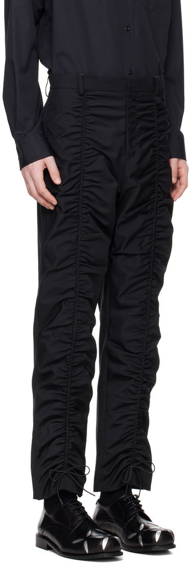 Панталони Simone Rocha Simone Rocha Ruched Trousers Черно | 4095 1075, 1