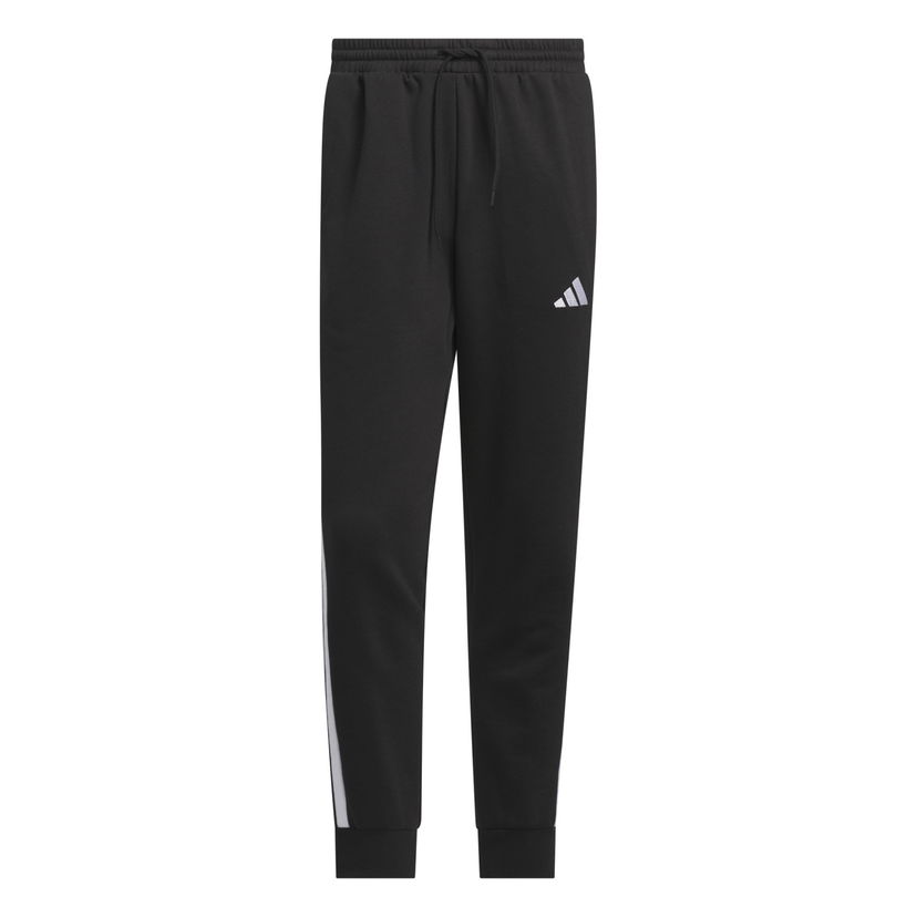Спортни панталони adidas Performance 3-Stripes Fleece Track Pants Черно | JD1861