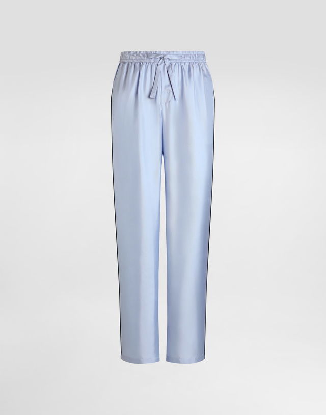 Dolce & Gabbana Silk Twill Trousers