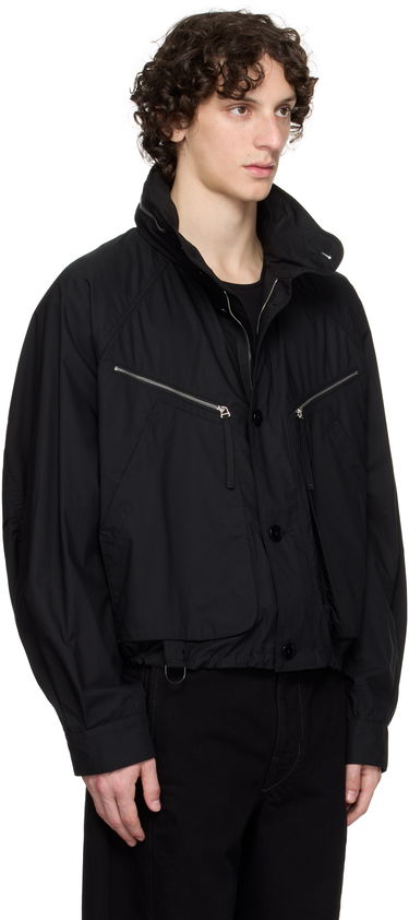 Яке LEMAIRE Lemaire Parachute Jacket Черно | OW1115 LF1371, 1