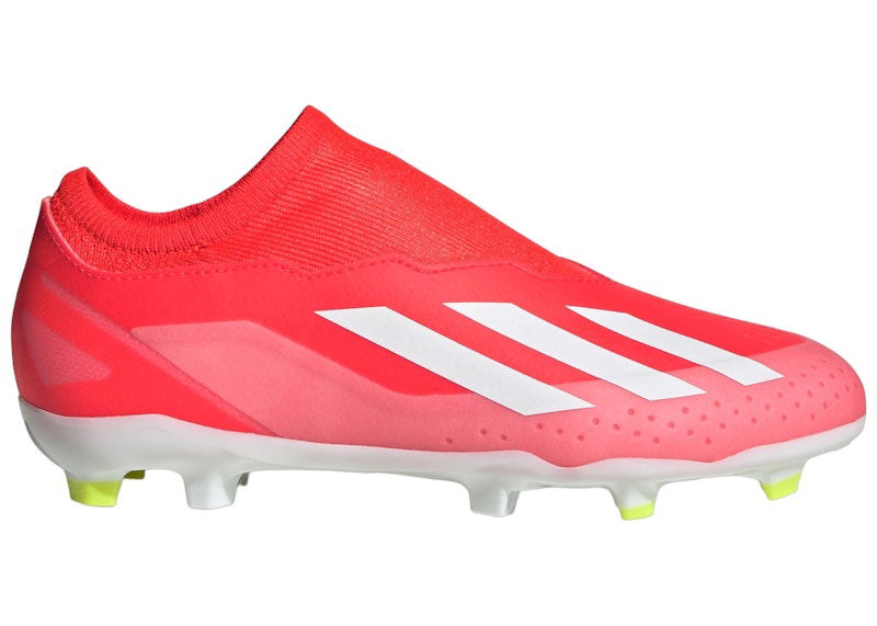 Кецове и обувки adidas Performance Crazyfast League Laceless FG Червено | IF0688, 0