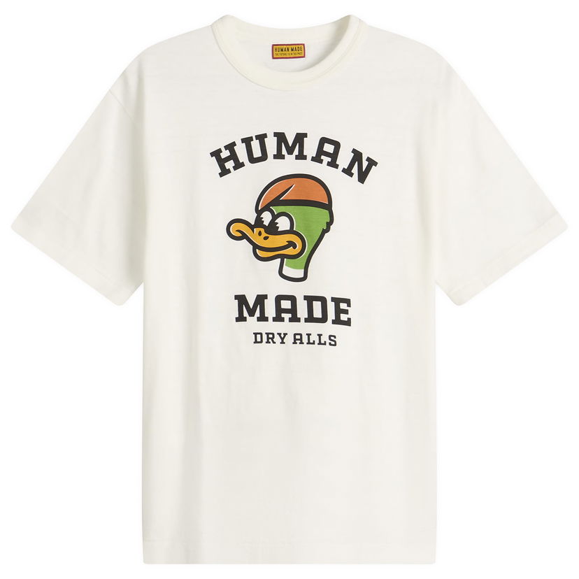Тениска Human Made DRY ALLS Duck Head T-Shirt Бяло | HM30TE006-WHT