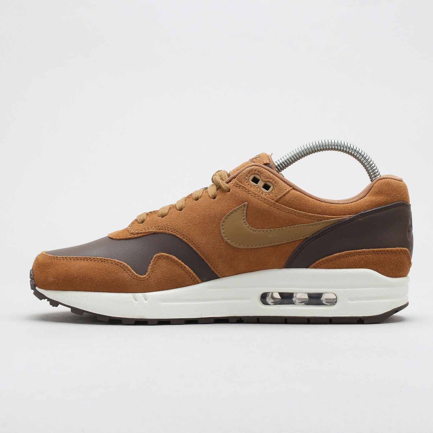 Кецове и обувки Nike Air Max 1 Premium Leather "Ale Brown" Кафяво | AH9902-200, 0