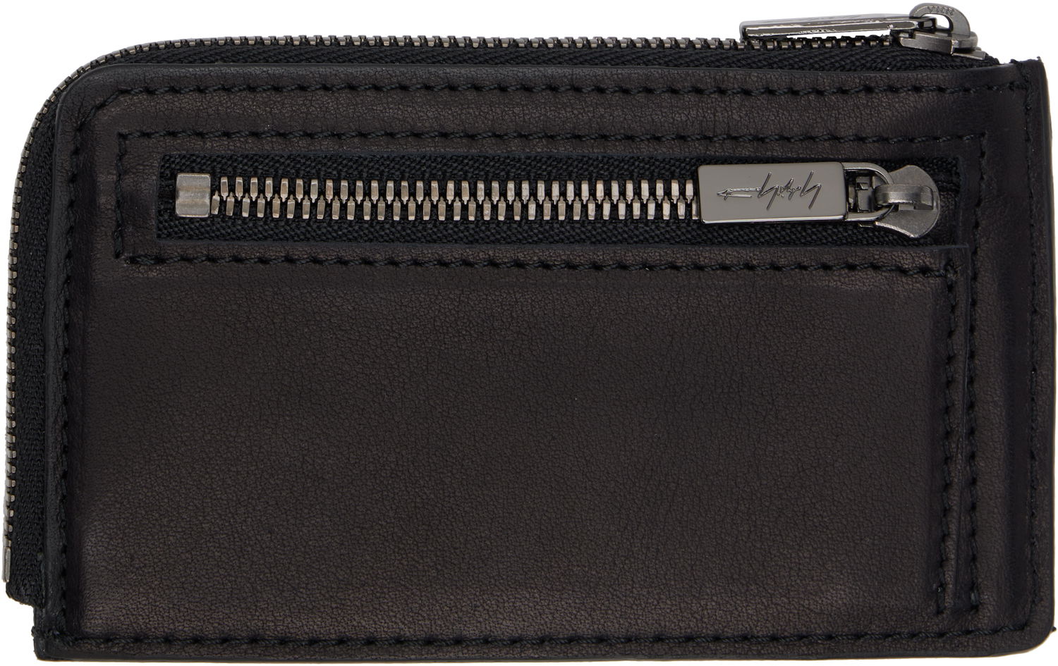 Портфейл Yohji Yamamoto YOHJI YAMAMOTO Mini Card Wallet Черно | DA-A85-784, 1