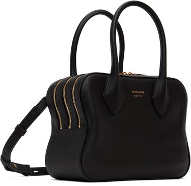 Дамска чанта FERRAGAMO Ferragamo Star-Shaped S Bag Черно | 773339, 1