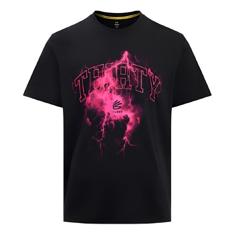 Тениска Under Armour Curry Tour Graphic T-Shirt Черно | 6001848-001